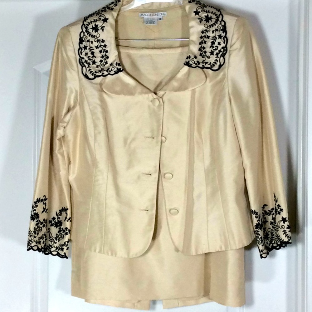 Blazer & Skirt Suit Set